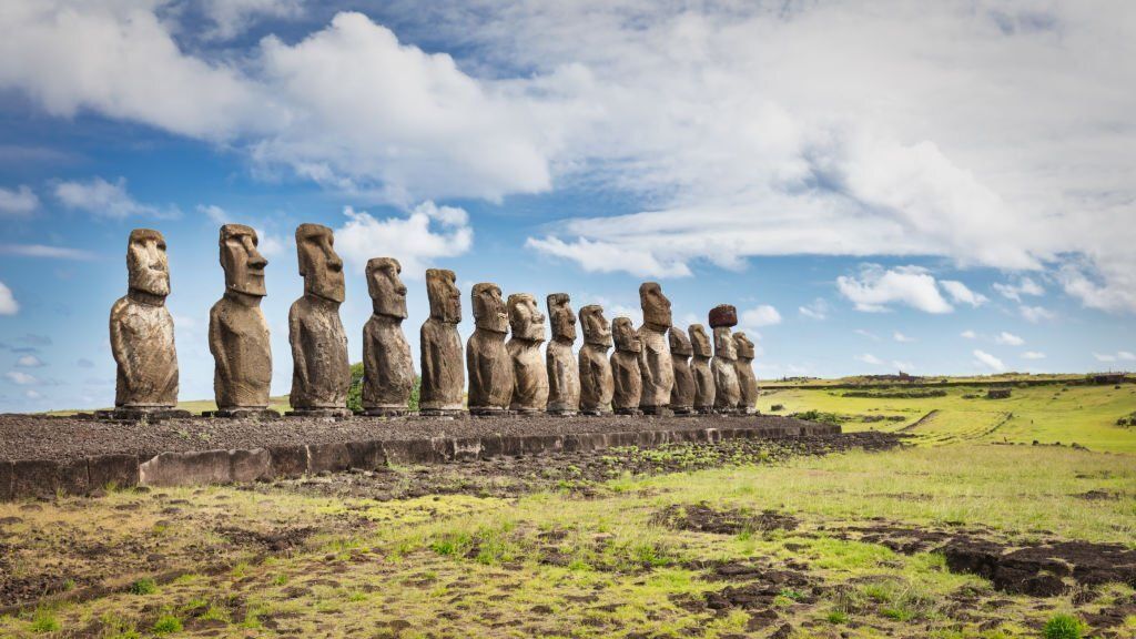 Los moais de Rapa Nui