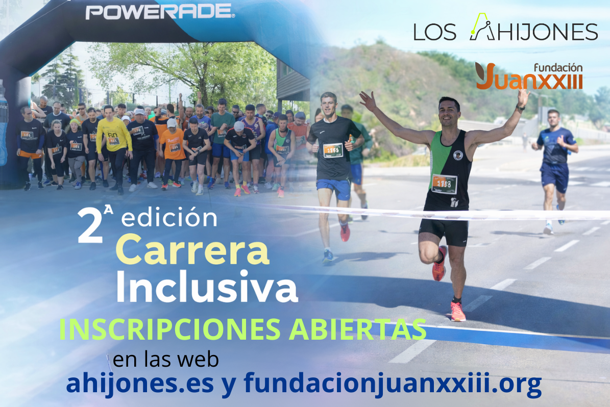 Carrera Inclusiva Los Ahijones Fundación Juan XXIII inscripciones abiertas segunda edición Madrid
